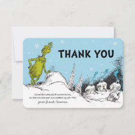 Dr. Seuss | Grinch Invierno Cumpleaños Gracias