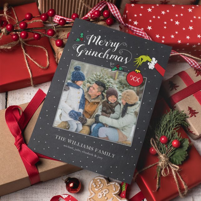 Dr. Seuss | Merry Grinchmas Family Christmas Card (Subido por el creador)