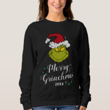 Dr. Seuss Personalizado | Sudadera Merry Grinchmas