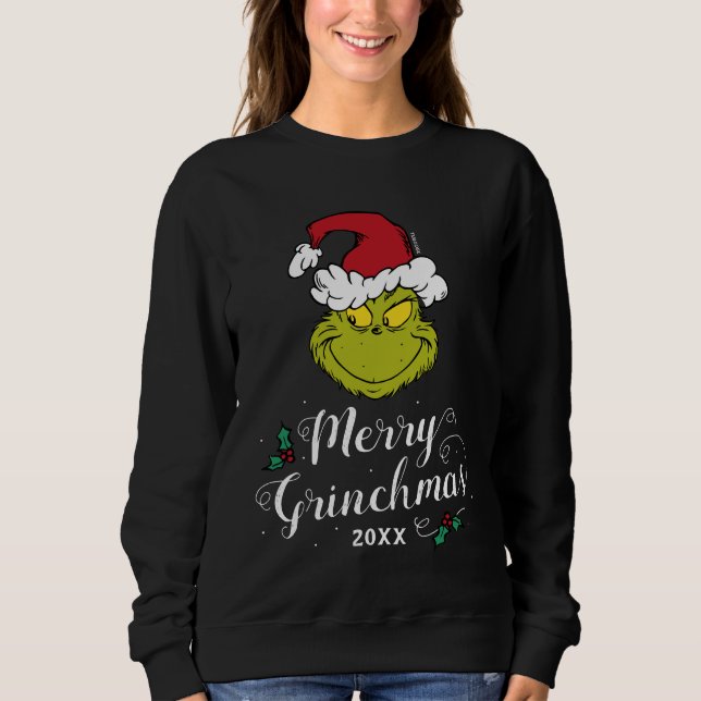 Dr. Seuss Personalizado | Sudadera Merry Grinchmas (Anverso)