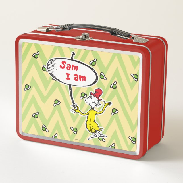Dr. Seuss | Sam-I-Am sosteniendo cartel (Anverso)