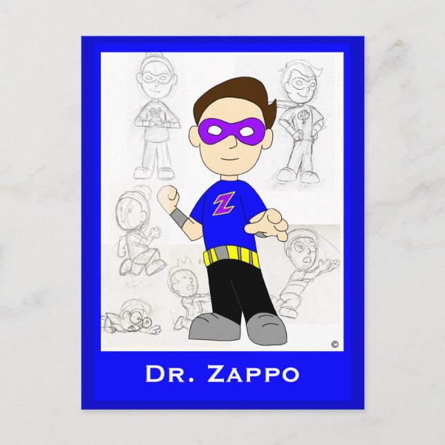 Dr. Zappo: Tarjeta postal (Anverso)