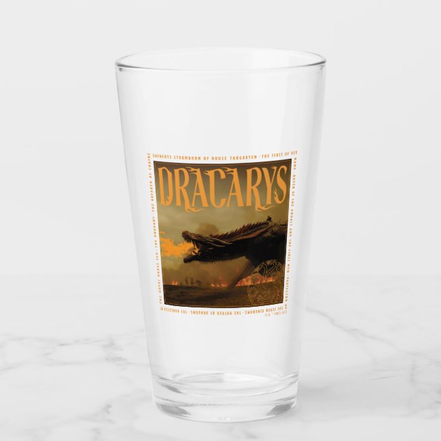 "Dracarys" Drogon Breathing Fire Graphic (Anverso)