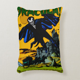 ¡DRÁCULA! Almohada de cómic de terror