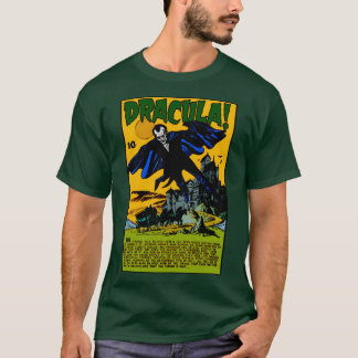 ¡DRÁCULA! Camiseta de cómic de terror