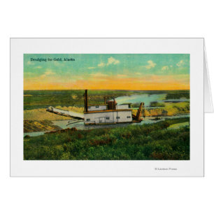 Dragado para la minería aurífera en AlaskaState