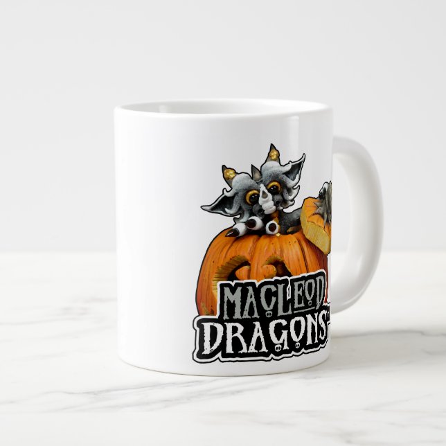 Dragón 20oz de la calabaza del MD. Taza enorme (Derecha)
