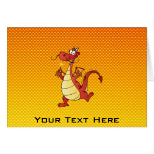 Dragón amarillo-naranja