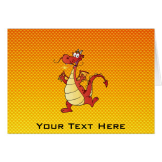 Dragón amarillo-naranja