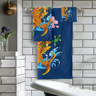 Dragon an Koi