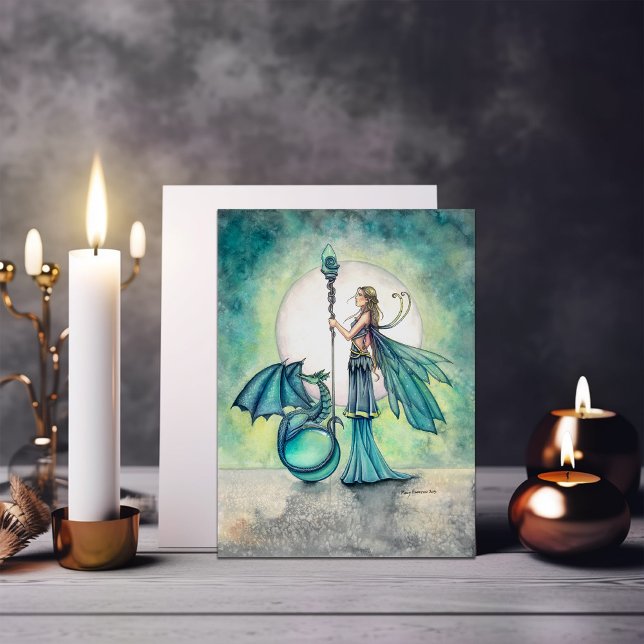 Dragón Aquamarine y arte de fantasía (Subido por el creador)