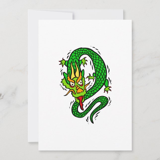 Dragón asiático (Anverso)