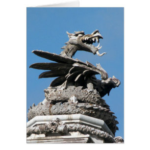 Dragón, Ayuntamiento, Cardiff, Gales, Reino Unido