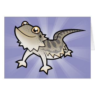 Dragón barbudo de dibujos animados / Dragón de Ran