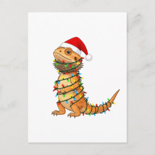 Dragón Barbudo de Navidad Pogona Vitticeps Santa