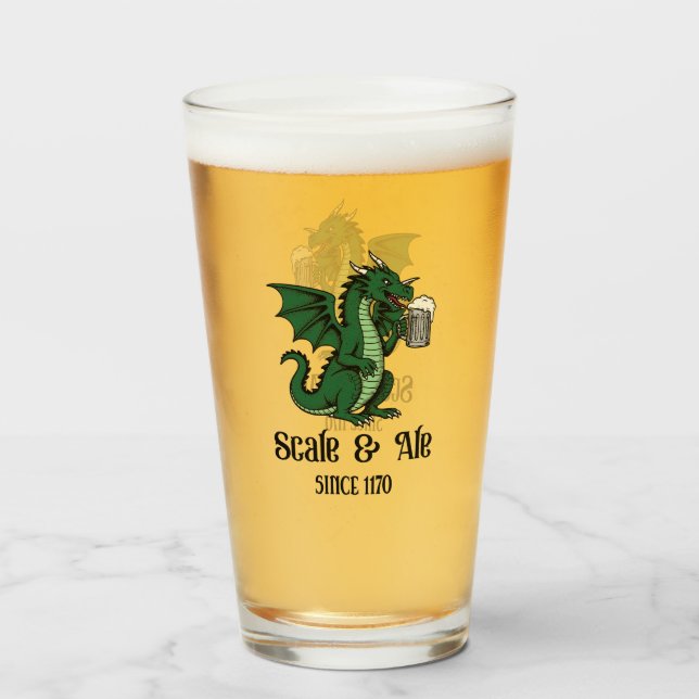 Dragón Bebedor de Cerveza (Anverso (lleno))
