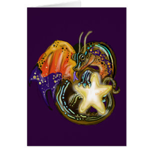 Dragón brillante de estrella