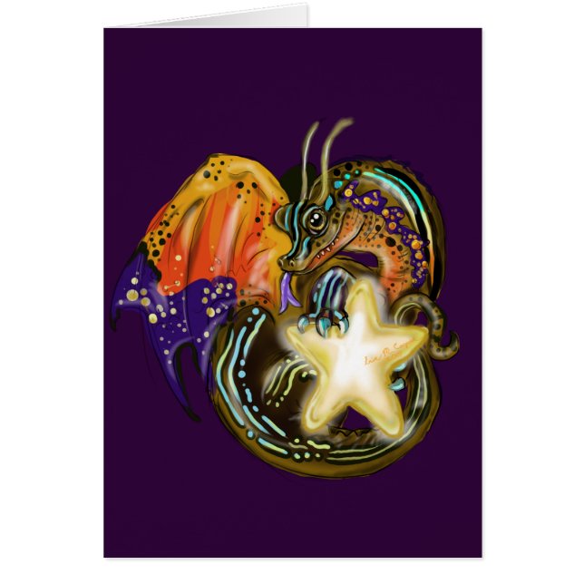 Dragón brillante de estrella (Frente)