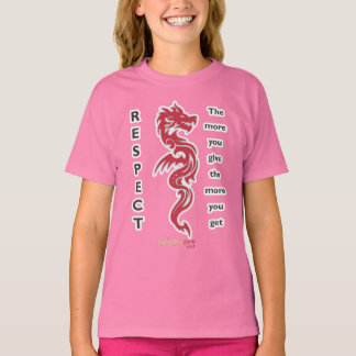 Dragon chicas respeta la camiseta
