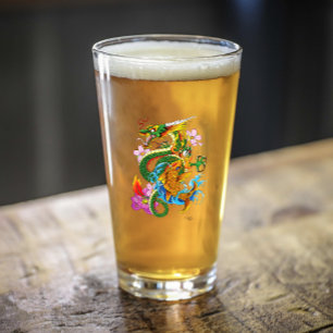 Dragón chino verde Koi