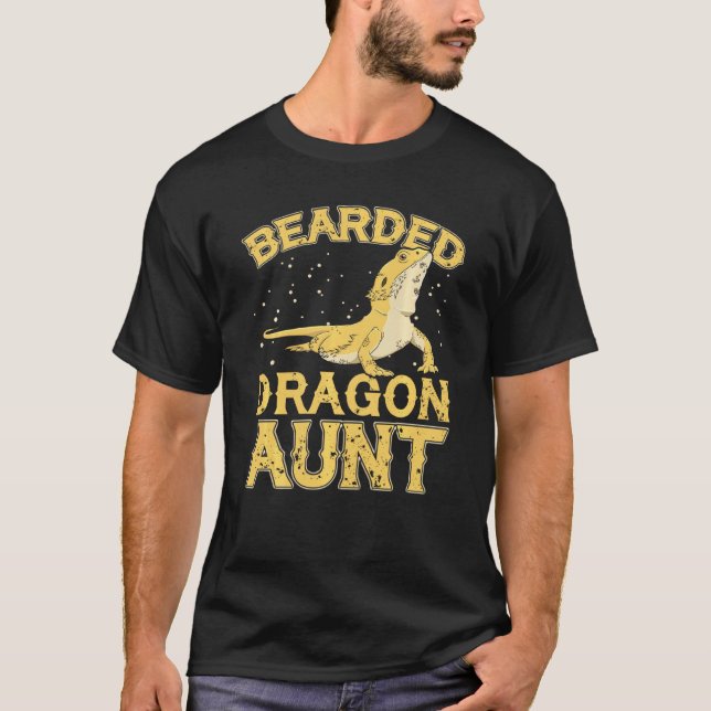 Dragón con barba de camiseta con barba de dragón t (Anverso)