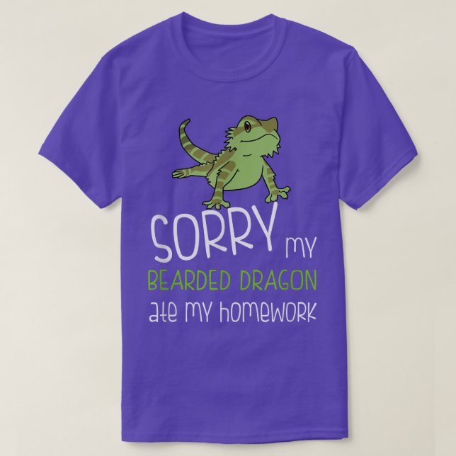 Dragón Con Cabeza Se comió La Camiseta De Mi Casa  (Diseño del anverso)