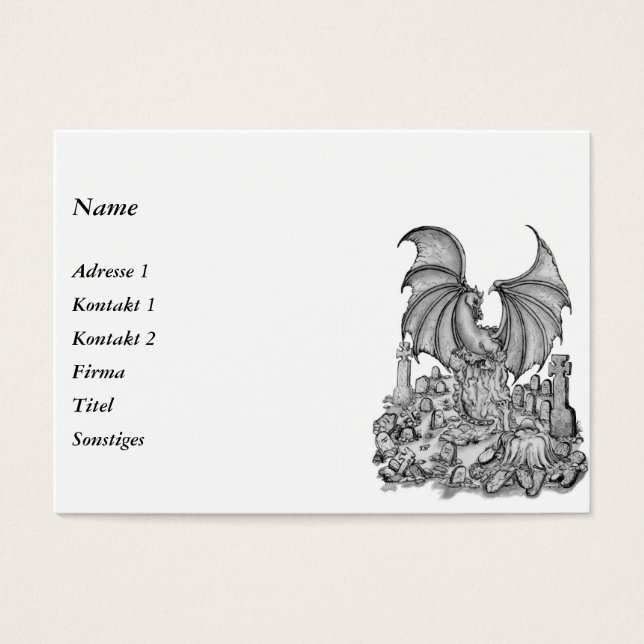 Dragón con zombi (Frente)