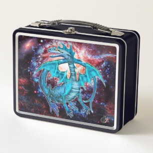 Dragón cosmético turquesa