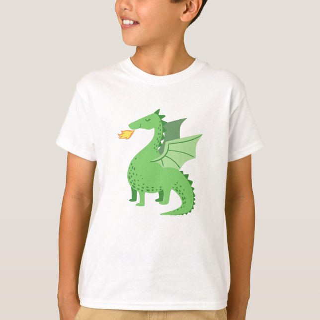 Dragón de camisetas para niños (Anverso)