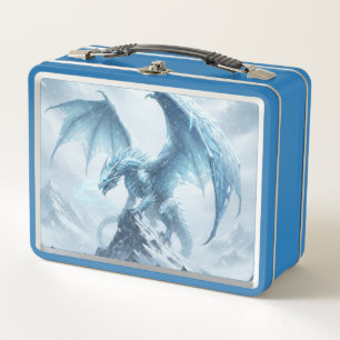 Dragón de Hielo Azul Épico