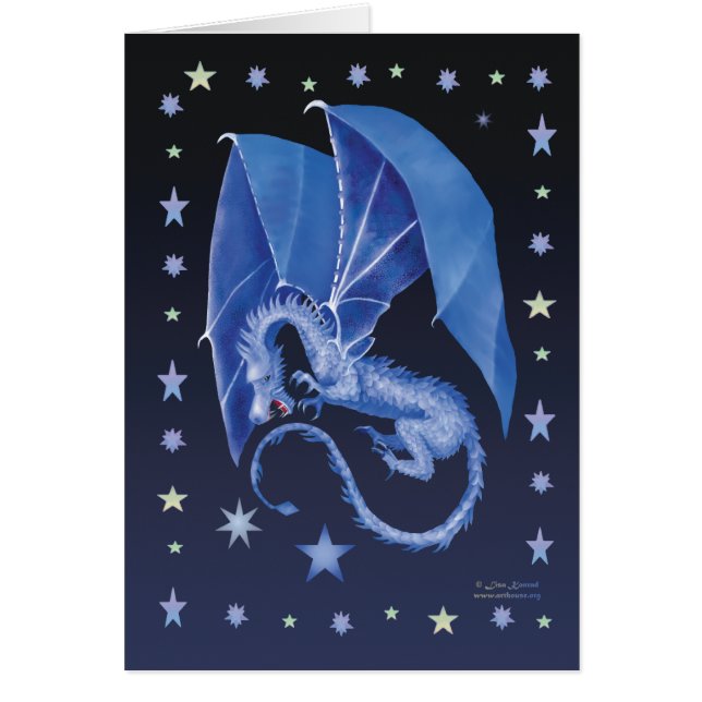 Dragón de la estrella azul (Frente)