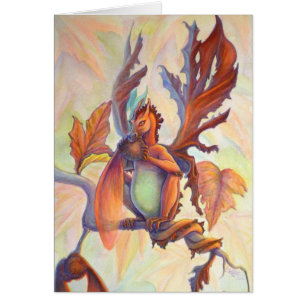Dragón de la hada de la hoja de arce