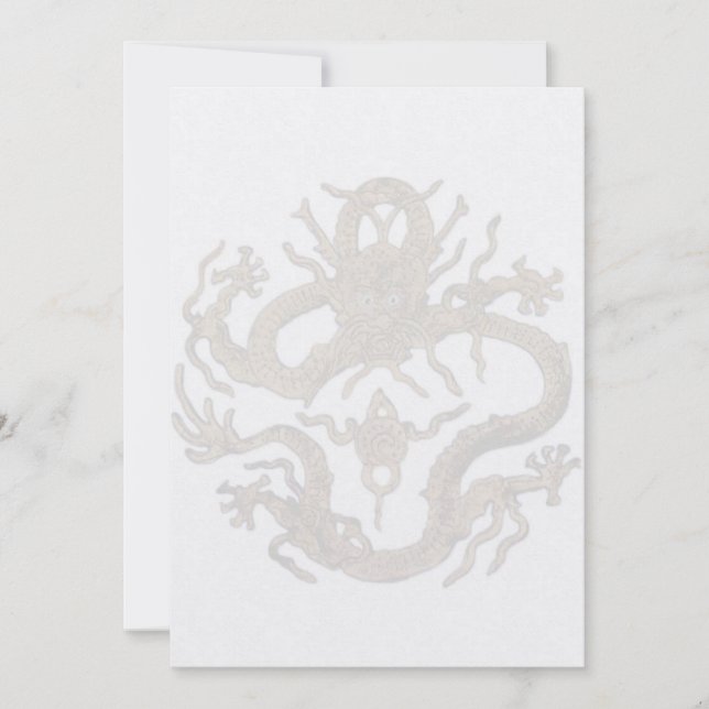 Dragón De La Invitación De Beijing (Anverso)