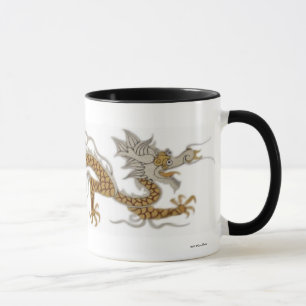 Dragón de la taza de Buddhan