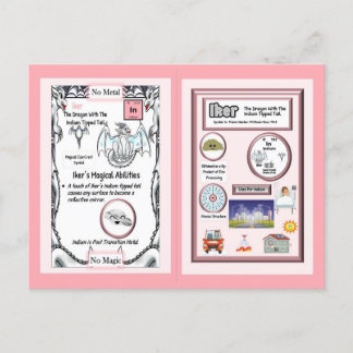 Dragón de mesa periódico - Tarjeta india