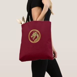 Dragón de oro - Bolsa Tote