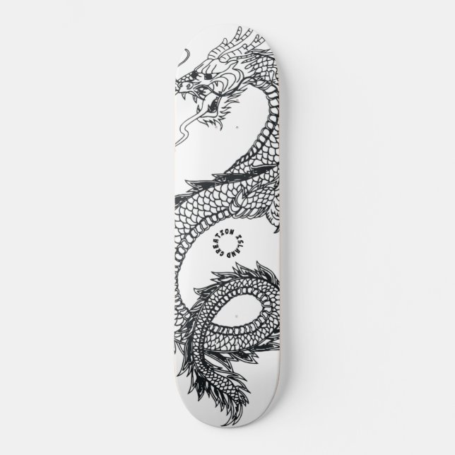 Dragón de patineta del Japón, planche (Anverso)