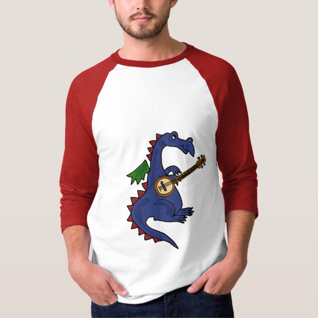 Dragón del BA que juega la camiseta del banjo (Anverso)