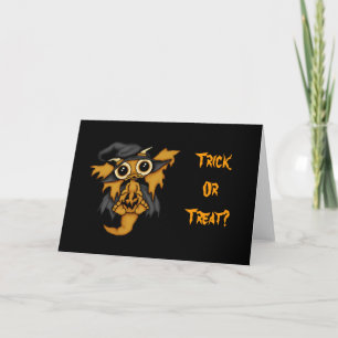 Dragón del bebé - tarjeta del truco o de la