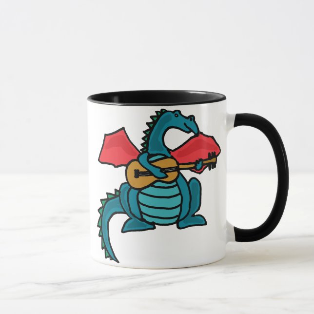 Dragón del CL que juega la taza de la guitarra (Derecha)
