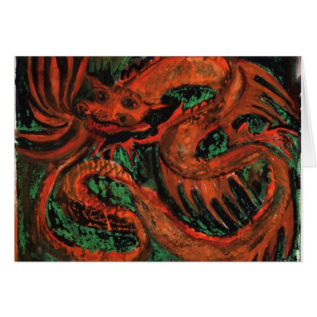 Dragón del fuego (Anverso (Horizontal))