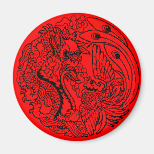Dragón e imán de Phoenix
