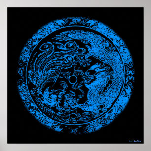 Dragón e impresión de Phoenix