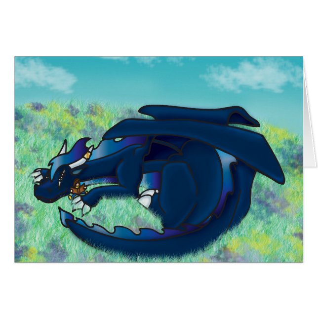 Dragón el dormir (Anverso (Horizontal))