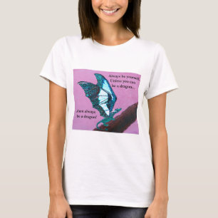 Dragón en camiseta de sucursal