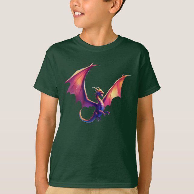 Dragón en camiseta de vuelo (Anverso)