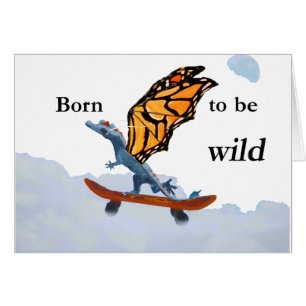 Dragón en el monopatín