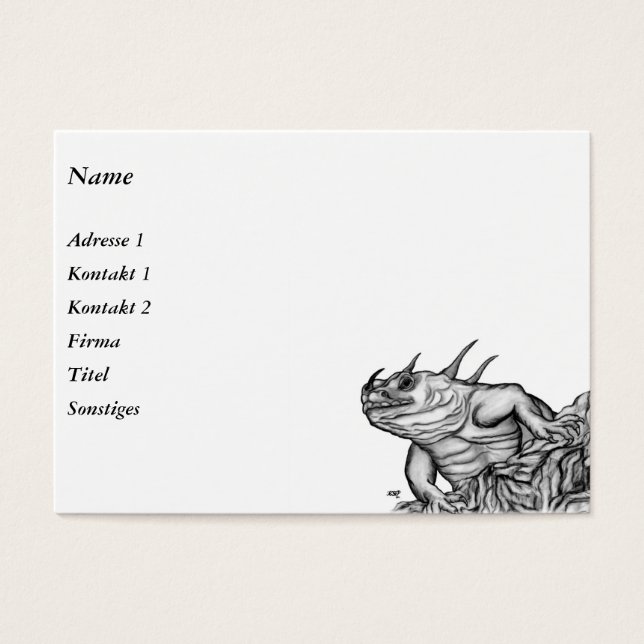 Dragón en la roca (Frente)