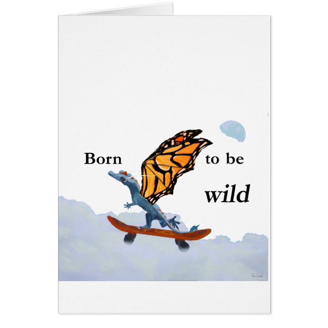 Dragón en Skateboard (Frente)