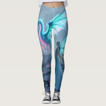 Dragon & Fairy Ladies Leggings Tights